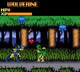 X-Men - Mutant Wars (USA) In game screenshot
